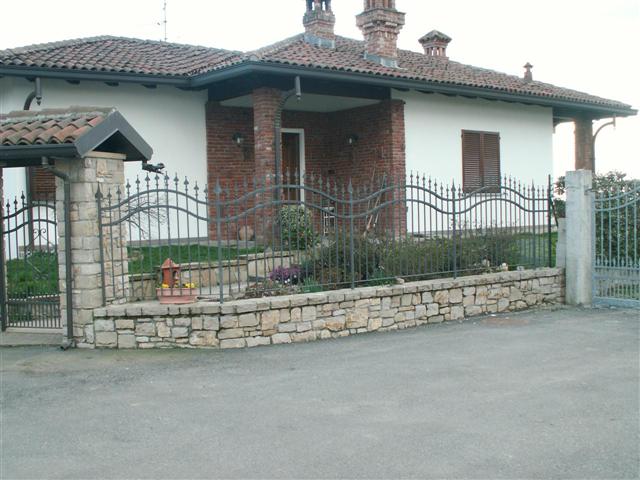Recinzione in ferro battuto